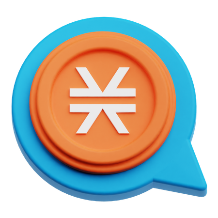Bate-papo de pilhas  3D Icon