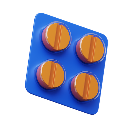 Pill  3D Icon