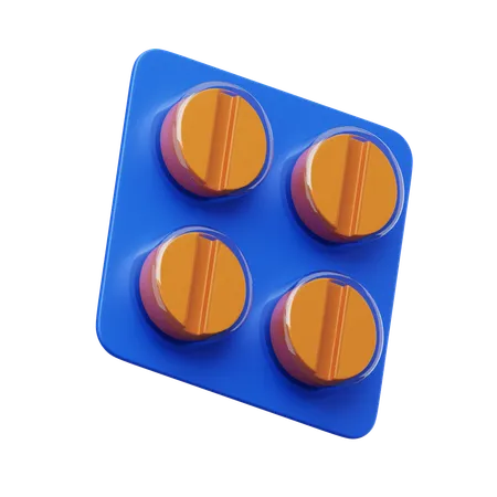 Pill  3D Icon