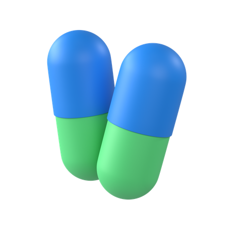 Pill  3D Icon