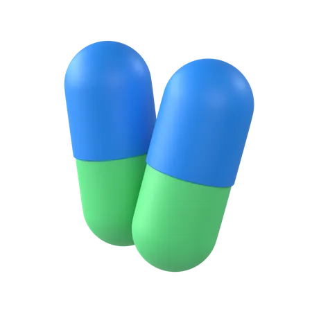 Pill  3D Icon