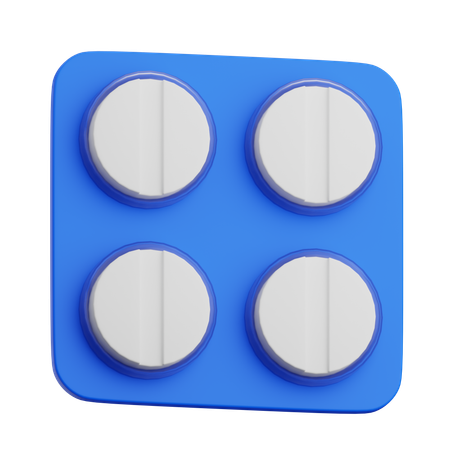 Pill  3D Icon