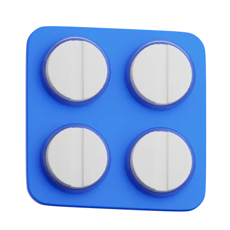 Pill  3D Icon