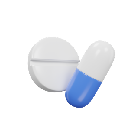 Pill  3D Icon