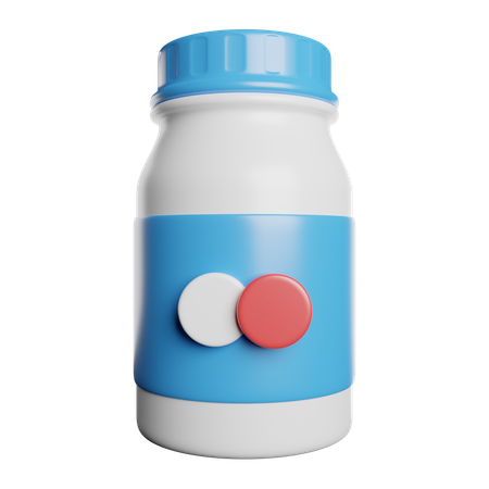 Pill  3D Icon