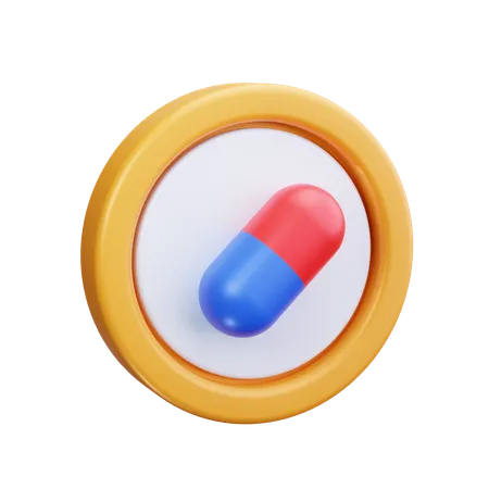 Pill  3D Icon