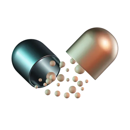 Pill  3D Icon