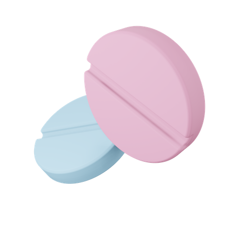 Pill 3D Illustration