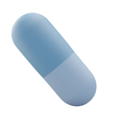 Pill Medicine Medical Icon Illustration 3D Icon