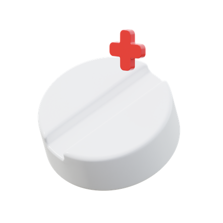 Pill Medicine  3D Icon