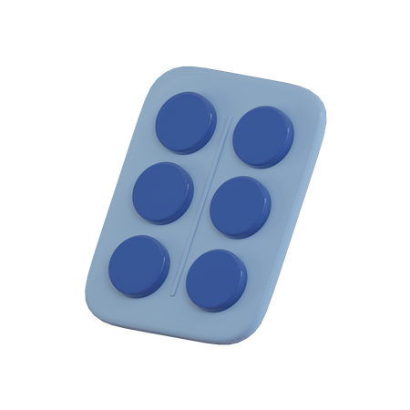 Pill Pack  3D Icon