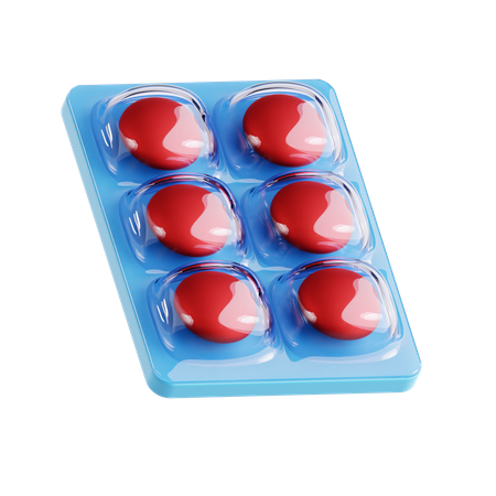 Pill Packet  3D Icon