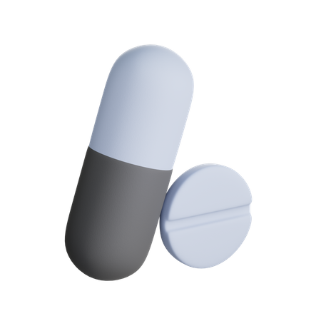 Pill Tablet  3D Icon