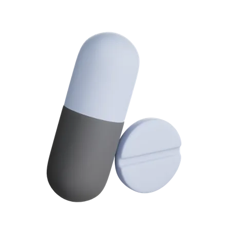 Pill Tablet  3D Icon