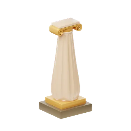 Pillar  3D Icon