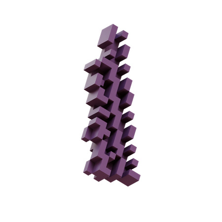 Pillar  3D Icon