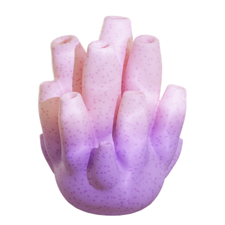 Pillar Coral  3D Icon