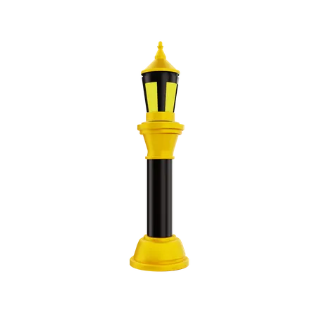 3 D Render Islamic Lamp Illustration 3D Icon
