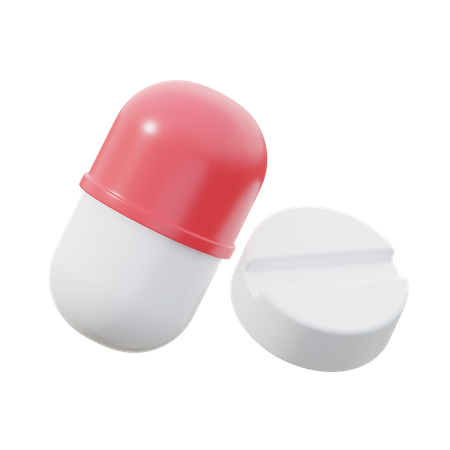 Pille Medizin  3D Icon