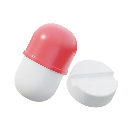 Pille Medizin  3D Icon