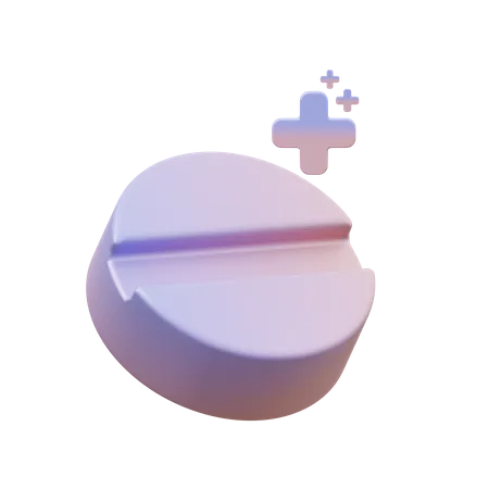 Pille Medizin  3D Icon