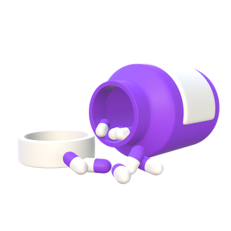 Pillen  3D Icon