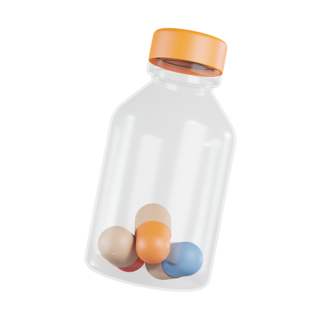 Tablettendose  3D Icon