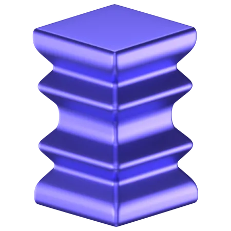 Forme abstraite de pilules  3D Icon