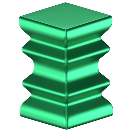 Forme abstraite de pilules  3D Icon