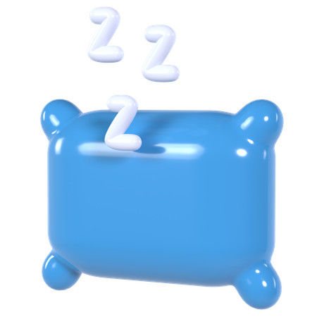 Pillow 3D Illustration