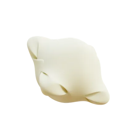Pillow Shape 3D Illustration