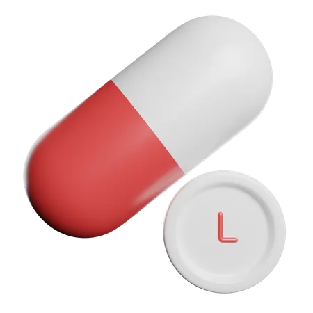 Pills  3D Icon