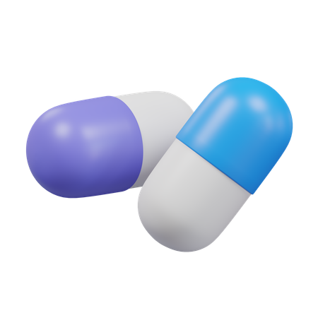 Pills  3D Icon