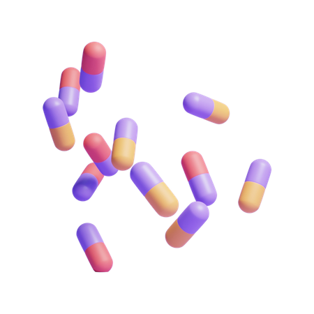 Pills  3D Icon