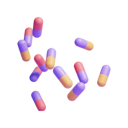 Pills  3D Icon