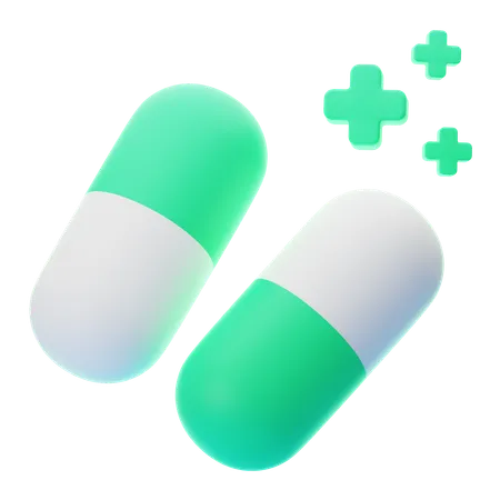 PILLS  3D Icon