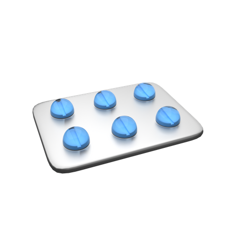 Pills  3D Icon