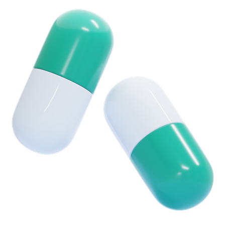 Pills  3D Icon