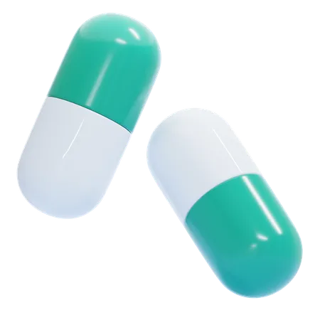 Pills  3D Icon