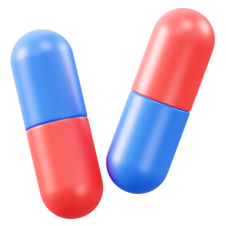 Pills  3D Icon