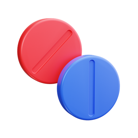 Pills  3D Icon