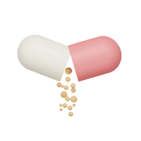 Pills  3D Icon