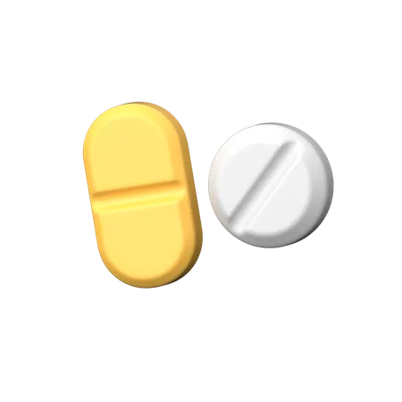 Pills  3D Icon