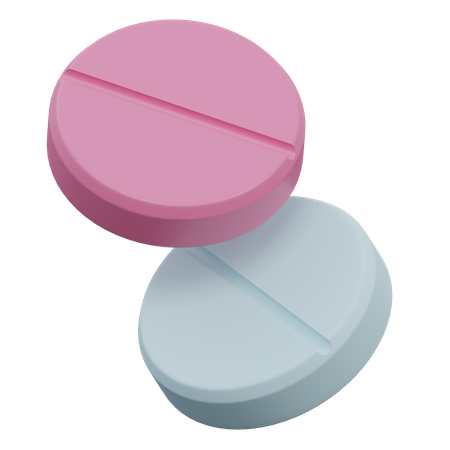 Pills  3D Icon