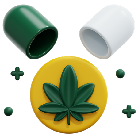 Pills  3D Icon