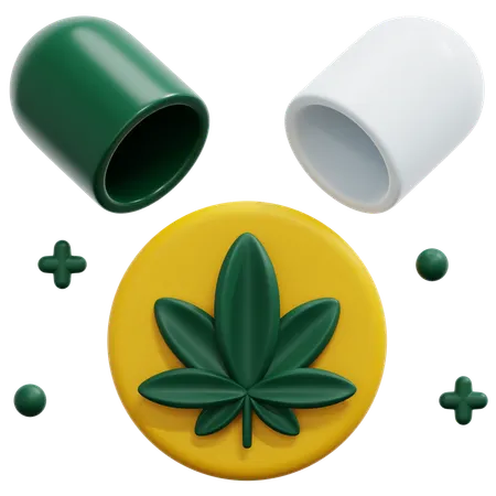 Pills  3D Icon