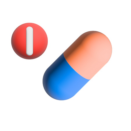 Pills  3D Icon