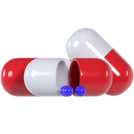 Pills  3D Icon