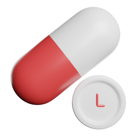 Pills  3D Icon