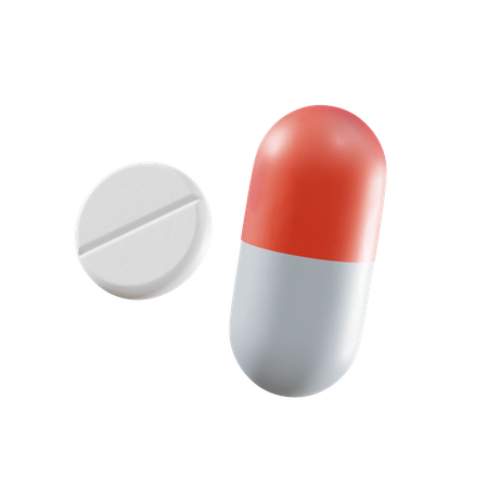 Pills  3D Illustration